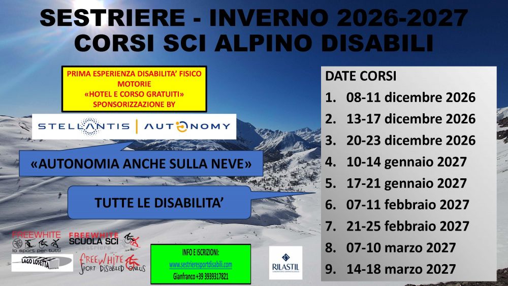 PROMO CORSI SCI INVERNO 2026-2027